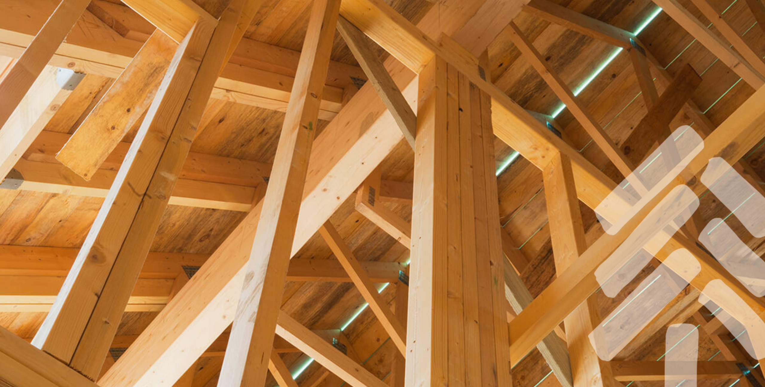 Dachstuhl Bau Dachstuhl im Rohbau – Holzkonstruktion